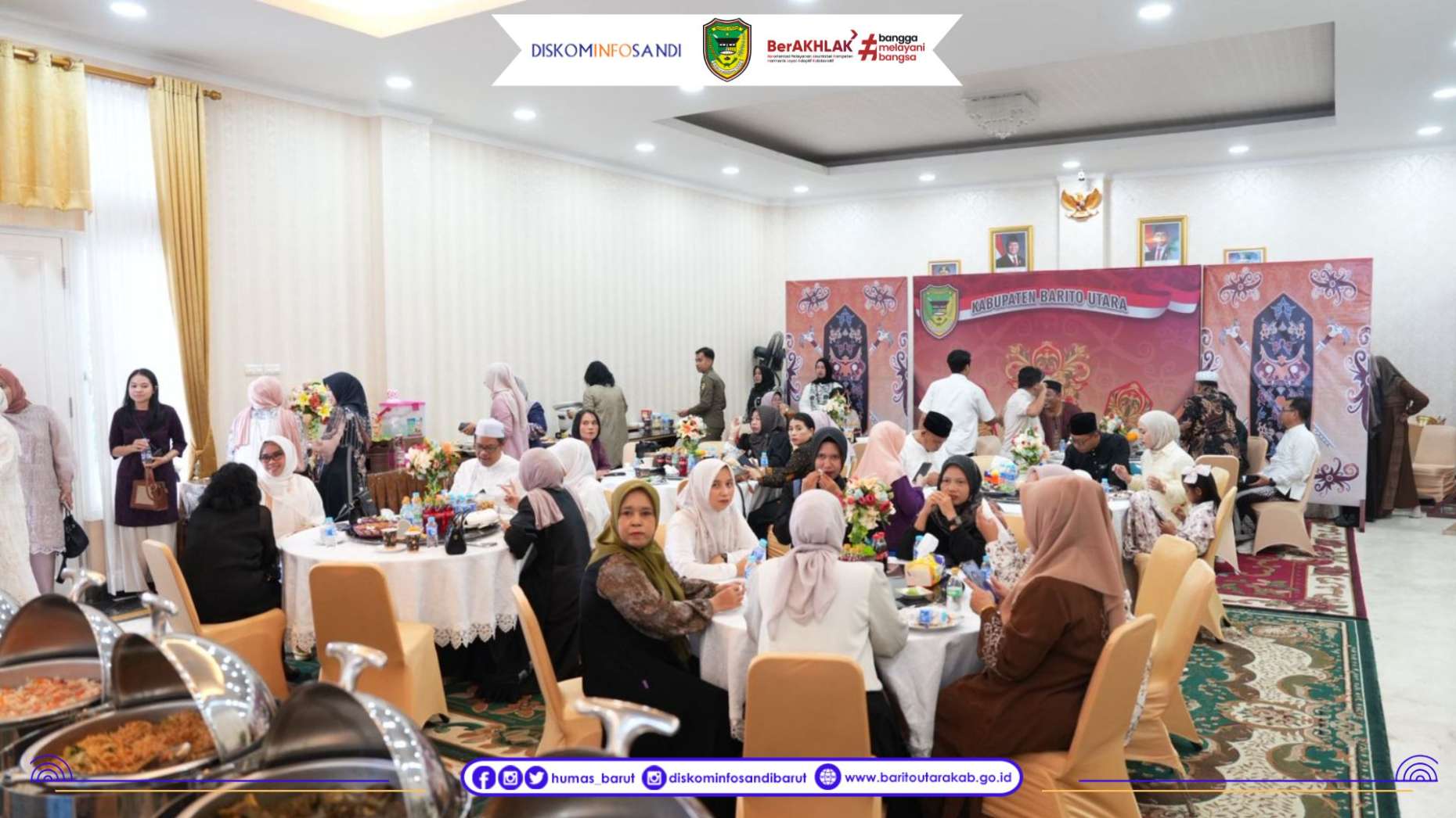 Momentum Iduladha 1447 H, Bupati Barito Utara Gelar Open House