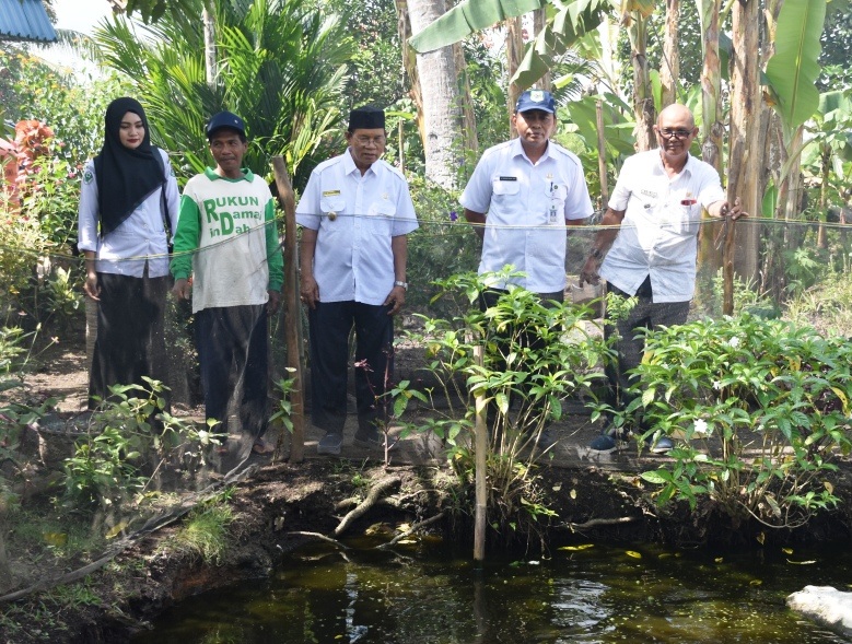 Wabup Kunjungi Lokasi Hatinya PKK