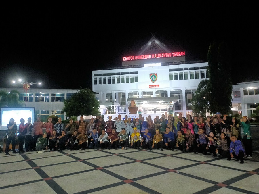 Relawan Disbun Kalteng Ikuti Malam Renungan Peringatan HANI Tahun 2022