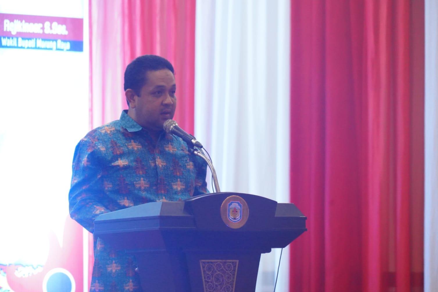 Mewakili Gubernur, Kadis Kominfosantik Kalteng Hadiri Malam Puncak Peringatan Hari Pers Nasional (HPN) Tingkat Prov. Kalteng Tahun 2022 di Puruk Cahu