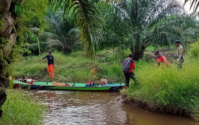 Dua Puluh Hektar Lahan Terbakar di Kelurahan Mendawai