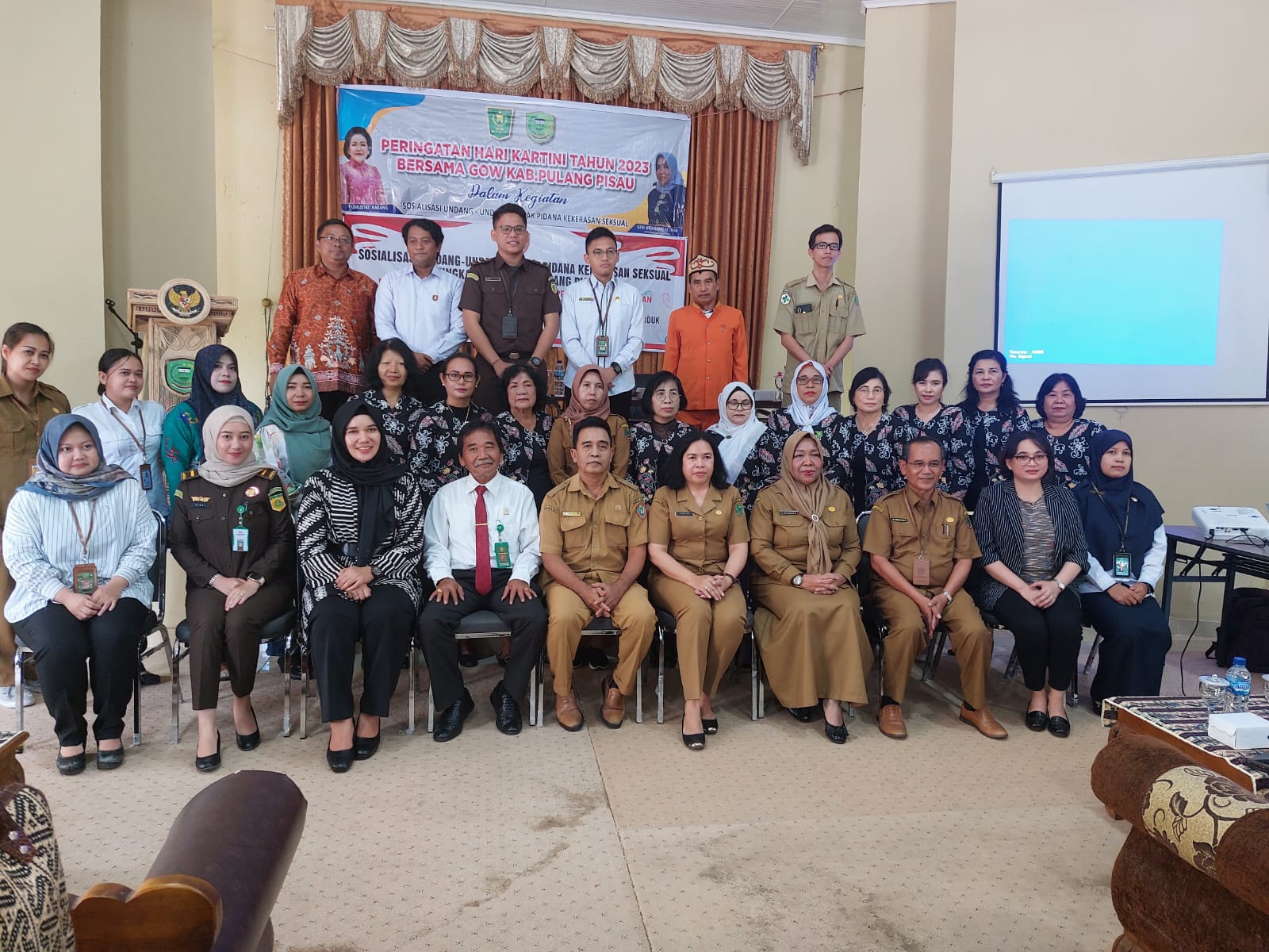 DP3APPKB Prov. Kalteng Gelar Sosialisasi UU No. 12 Tahun 2022 Tentang Tindak Pidana Kekerasan Seksual di Kabupaten Pulang Pisau