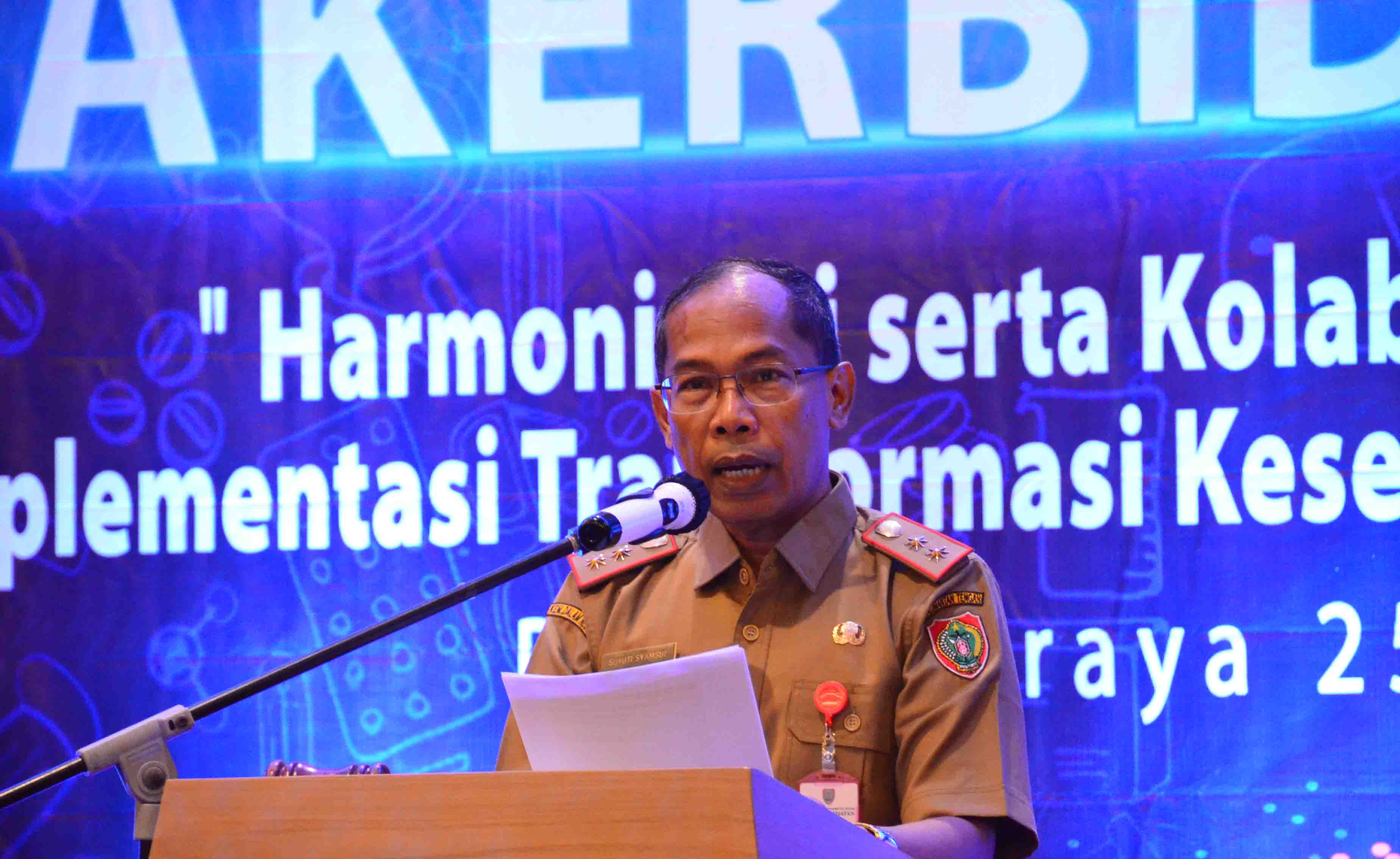 Tingkatkan Sinergisitas Program Provinsi dan Pusat, Dinkes Prov. Kalteng Gelar RAKERKESDA Tahun 2023
