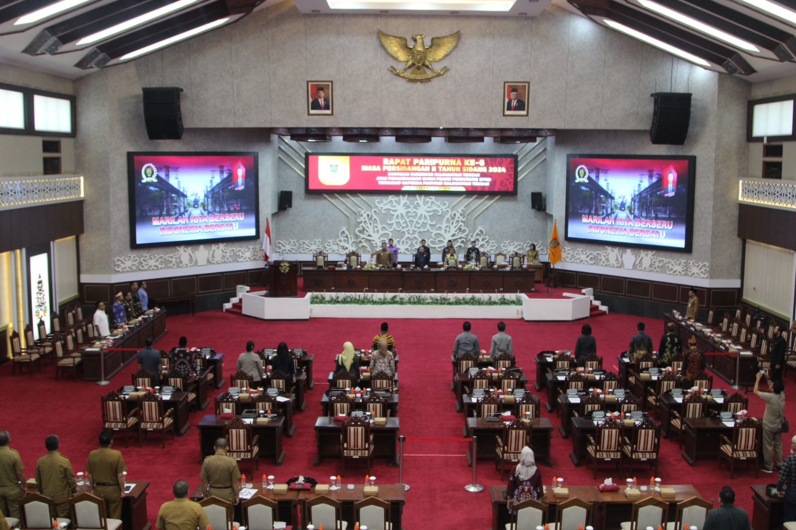 Hadiri Rapur ke-6, Wagub H. Edy Pratowo Sampaikan Pidato Jawaban Atas Pemandangan Umum Fraksi Pendukung DPRD Prov. Kalteng