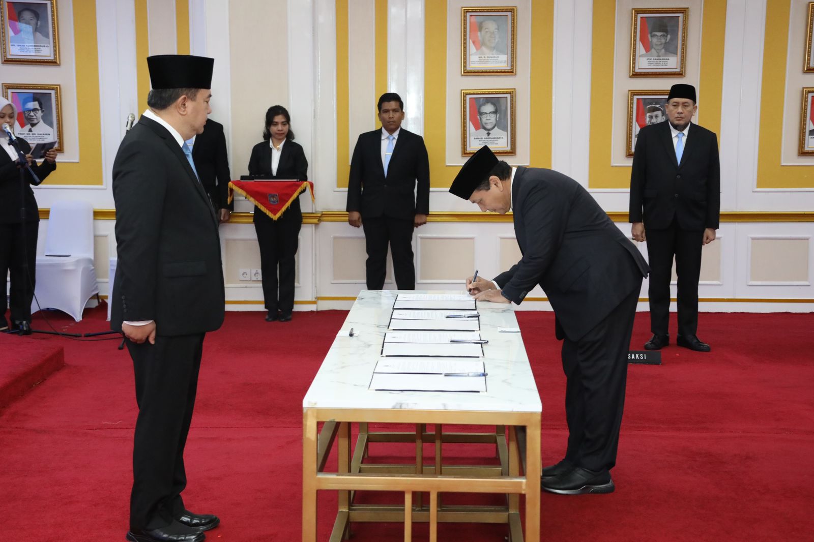 Lantik Empat Pejabat Pimpinan Tinggi Pratama, Sekjen Kemendagri: Pahami Dinamika Pemberitaan di Masyarakat