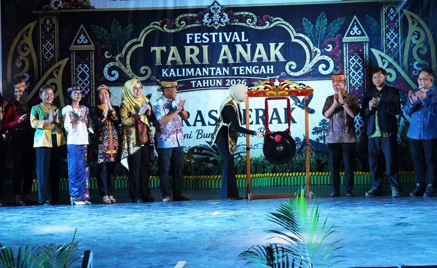 Festival Tari Anak Kalteng 2026, Aisyah Thisia Agustiar Sabran Tanamkan Cinta Budaya Sejak Dini