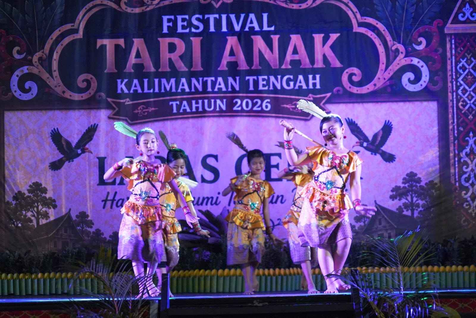 Festival Tari Anak Kalteng 2026, Aisyah Thisia Agustiar Sabran Tanamkan Cinta Budaya Sejak Dini