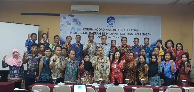 Diskominfo Kapuas Ikuti Sosialisasi Integrasi Kanal Pemerintah Pusat Lewat Medsos