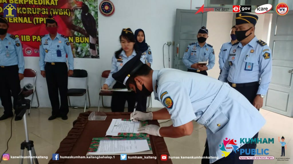Pejabat Baru Lapas Pangkalan Bun Resmi Dilantik