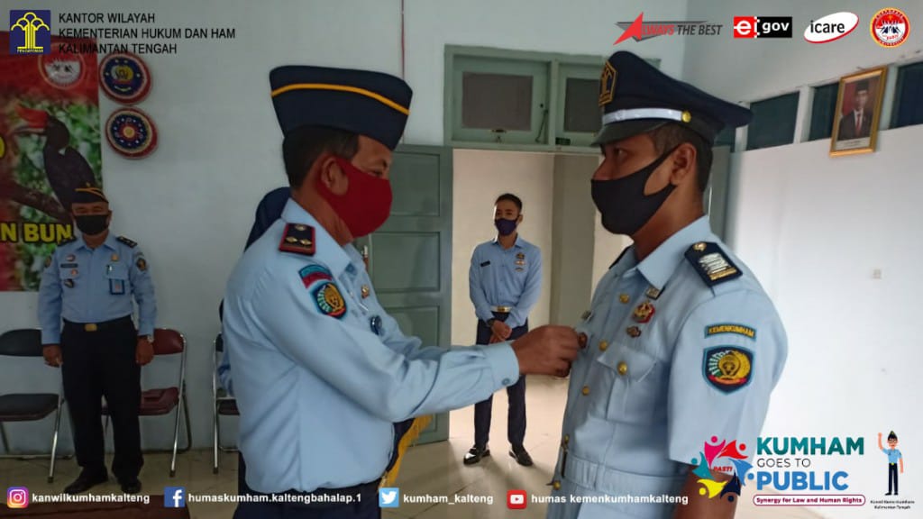 Pejabat Baru Lapas Pangkalan Bun Resmi Dilantik