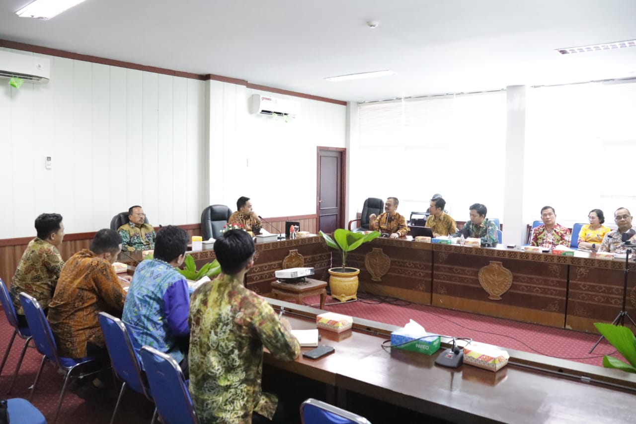 Sekda Nuryakin Terima Audiensi Peluang Kerjasama YHC dengan Pemprov. Kalteng