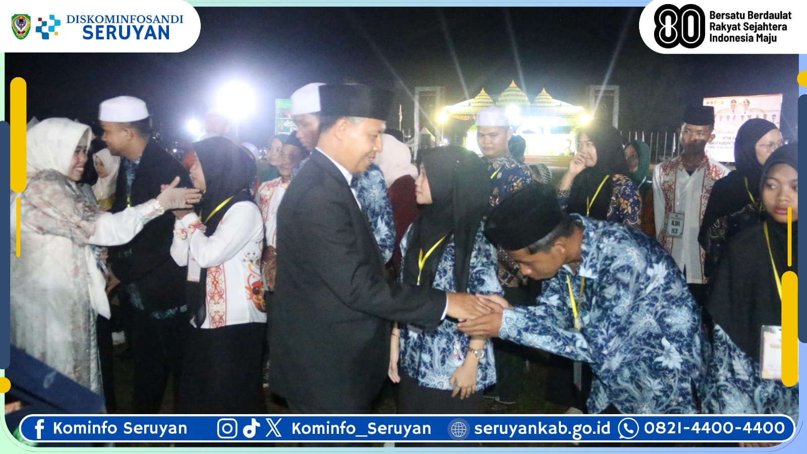 Wakil Bupati Seruyan: MTQ dan Festival Qasidah Bentuk Generasi Muda Religius dan Berakhlak Mulia