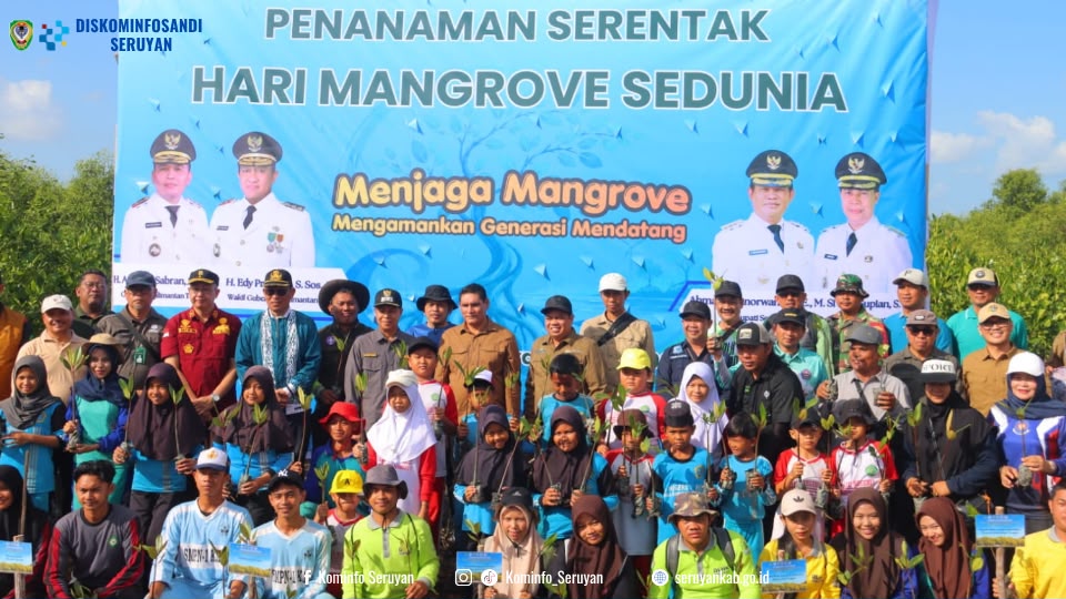 Peringatan Hari Mangrove Sedunia, Seruyan Pertegas Komitmen Lindungi Ekosistem Pesisir