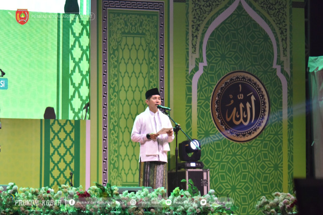 Penutupan MTQH ke-54 Kabupaten Kobar, Kecamatan Arut Selatan Raih Juara Umum