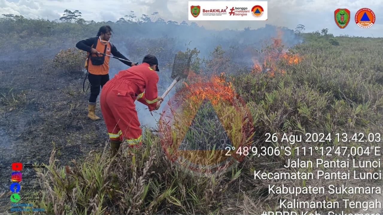 Satgas Karhutla Tangani Sepuluh Kejadian Karhutla Dalam Sehari