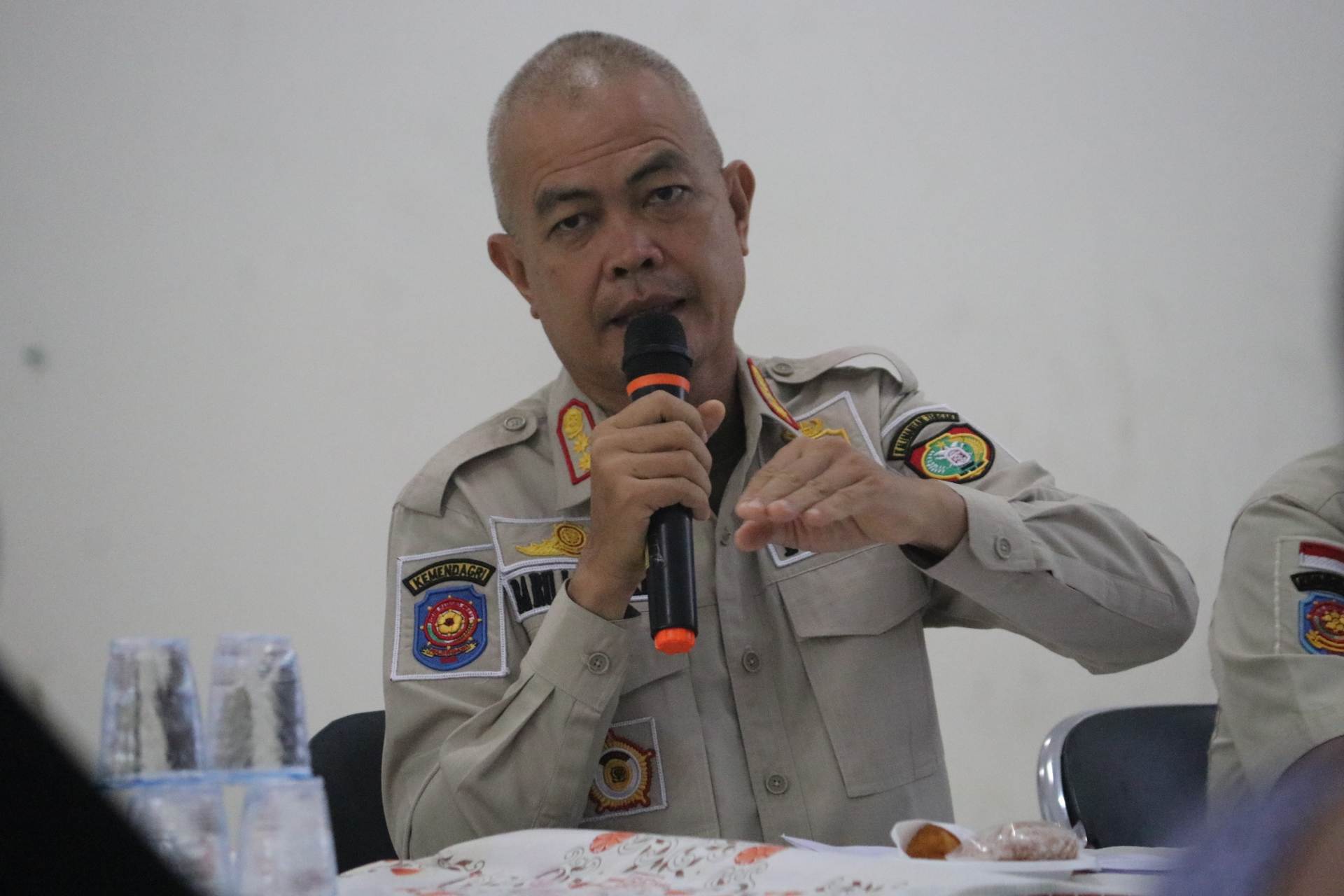 Satpol PP Beri Dukungan Keamanan Kalteng BerMazmur