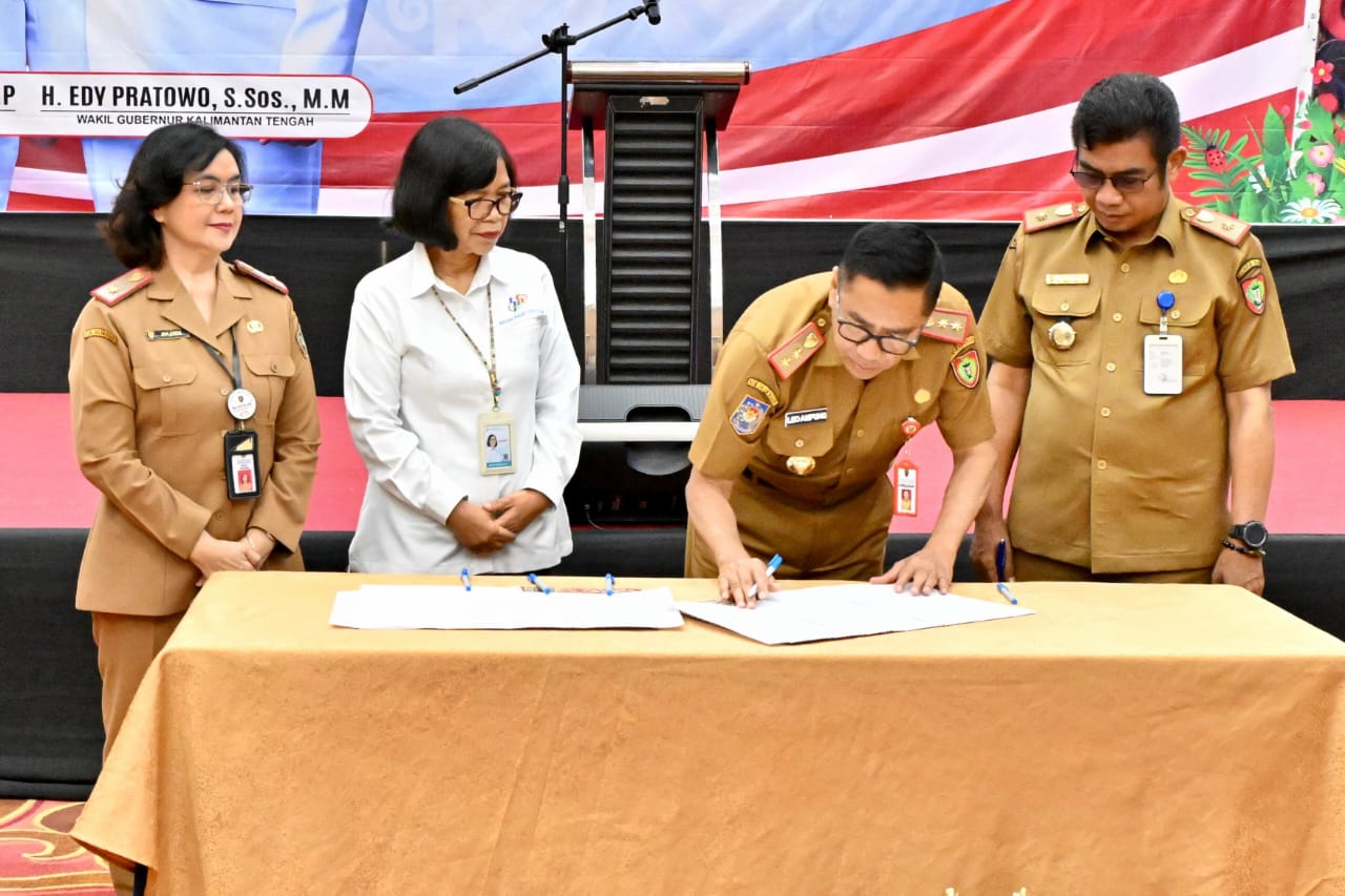Pemprov Kalteng Gelar Rapat Forum Satu Data Tingkat Daerah
