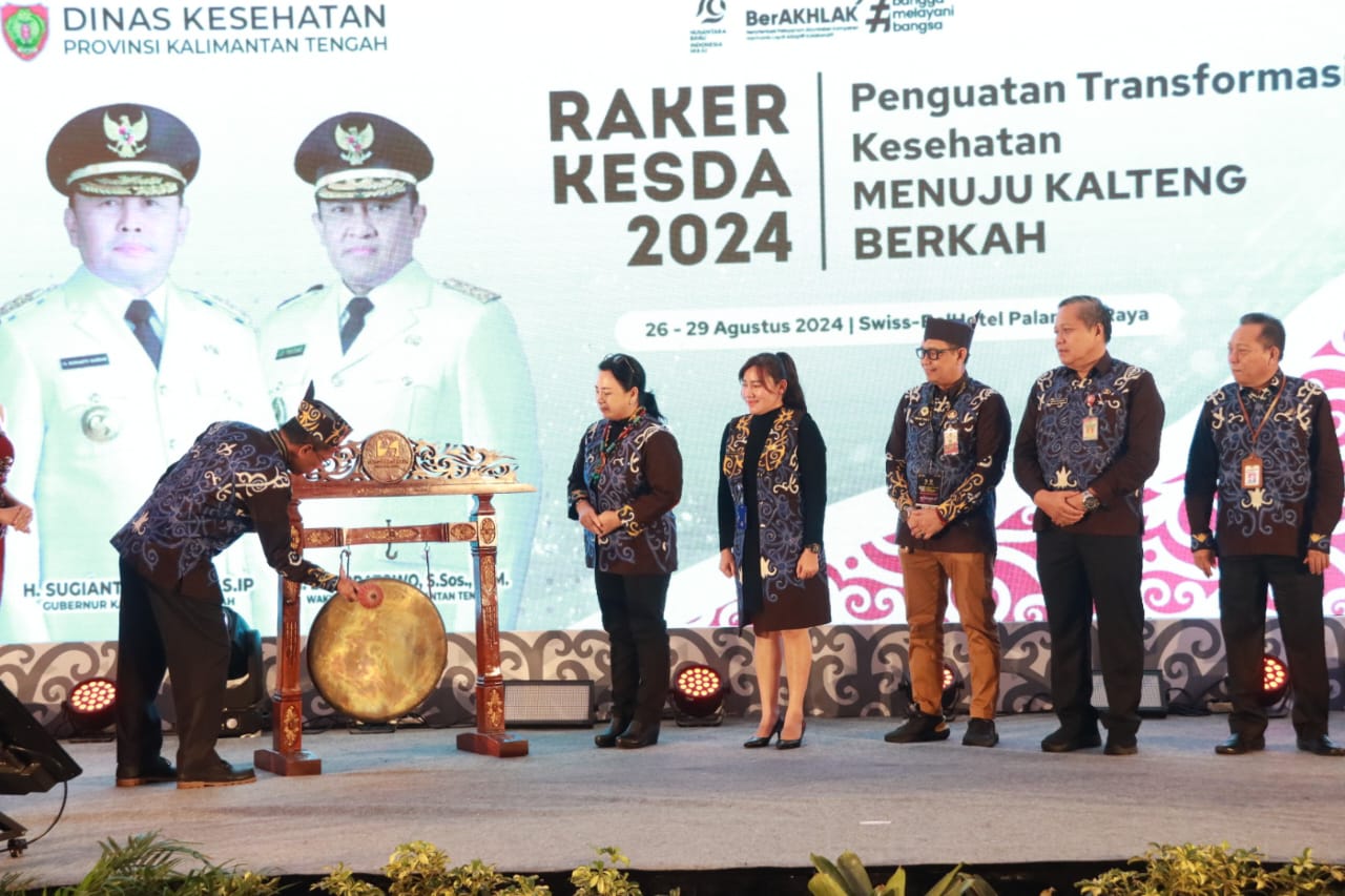 Kadiskes Suyuti Syamsul Tekankan Beberapa Poin Penting pada Rakerkesda Provinsi Kalteng Tahun 2024