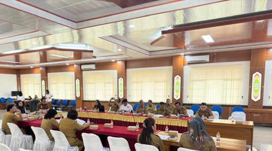 DESDM Prov. Kalteng Gelar Rakor Lintas Sektor Penyusunan Raperda Pengelolaan Pertambangan Mineral Bukan Logam dan Batuan