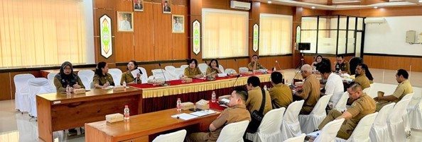 DESDM Prov. Kalteng Gelar Rakor Lintas Sektor Penyusunan Raperda Pengelolaan Pertambangan Mineral Bukan Logam dan Batuan