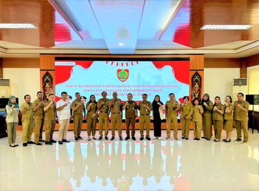 DESDM Prov. Kalteng Gelar Rakor Lintas Sektor Penyusunan Raperda Pengelolaan Pertambangan Mineral Bukan Logam dan Batuan