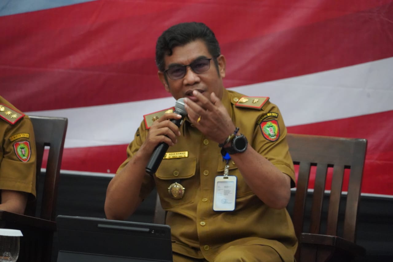 Kadiskominfosantik Agus Siswadi Paparkan Peran Walidata dan Walidata Pendukung dalam Penyediaan Data Statistik Sektoral yang Berkualitas 