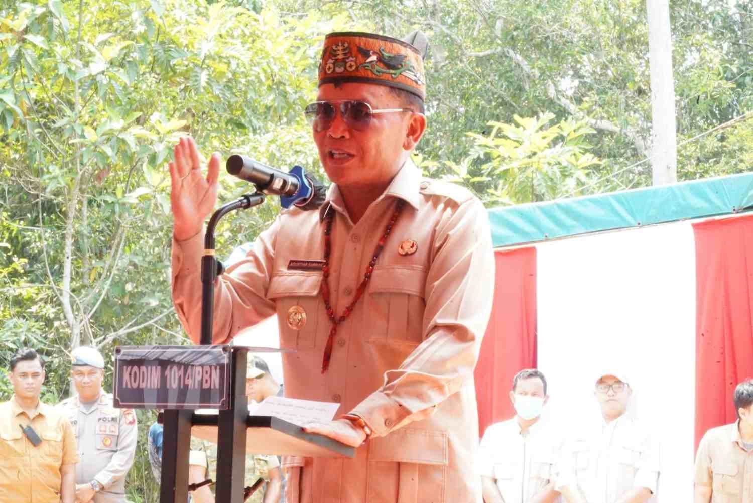 Gubernur Kalteng Resmikan Jembatan Perintis Garuda, Pangkas Waktu Tempuh Warga Sukamara
