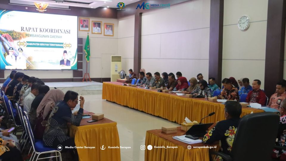 Rakor Pembangunan Daerah Terintegrasi, Pemkab Seruyan Perkuat Sinergi