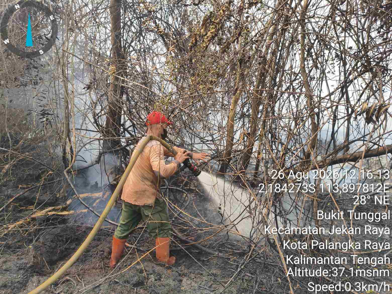 Karhutla Kalteng Masih Berisiko Tinggi, Pemadaman dan Patroli Terus Diintensifkan