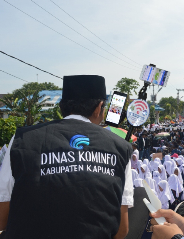 Diskominfo Sampaikan Informasi Melalui Medsos