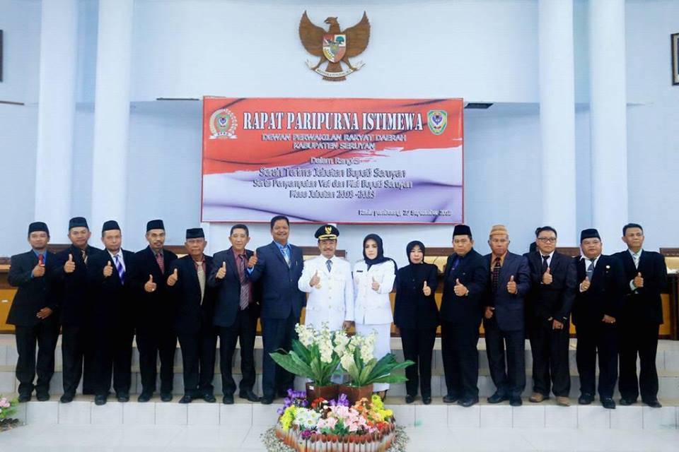 Rapat Paripurna Serijab Bupati Seruyan