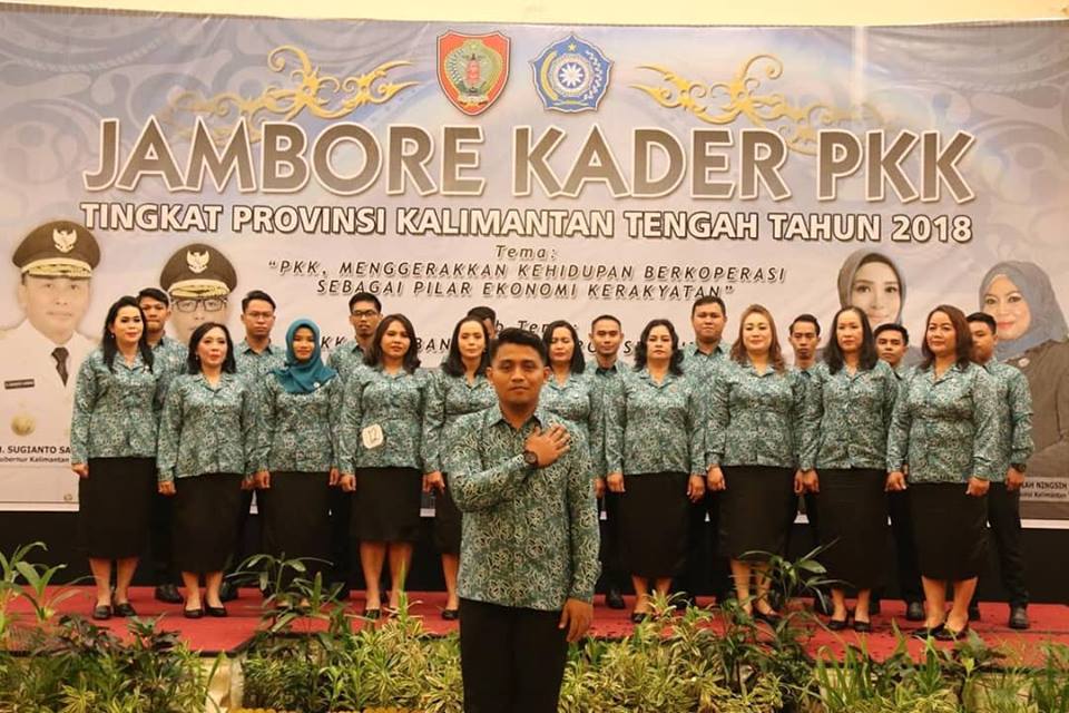 TP PKK Kabupaten Barito Utara Ikuti Lomba Paduan Suara
