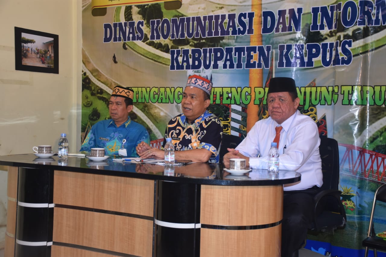 Pemda Kapuas Video Conference Kemenkeu