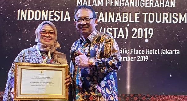 Kota Palangka Raya Terima Penganugerahan Indonesia Sustainable Taurist Awards (ISTA)