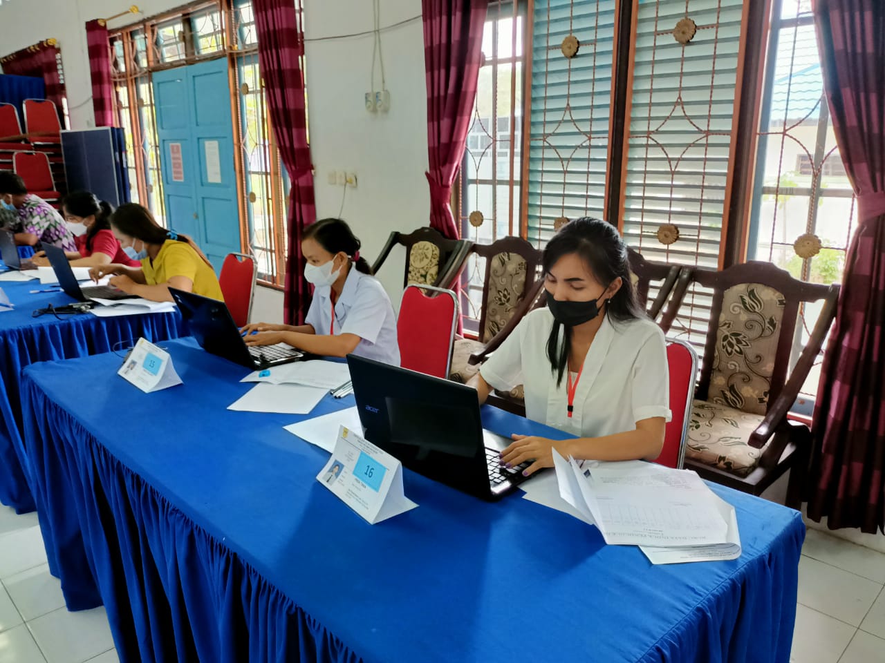 Seleksi Perangkat Desa Tumbang Hakau dan Tanjung Riu Diikuti 16 peserta