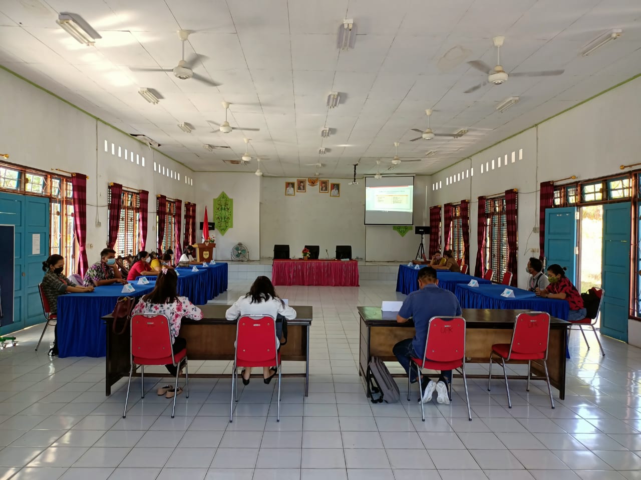 Seleksi Perangkat Desa Tumbang Hakau dan Tanjung Riu Diikuti 16 peserta