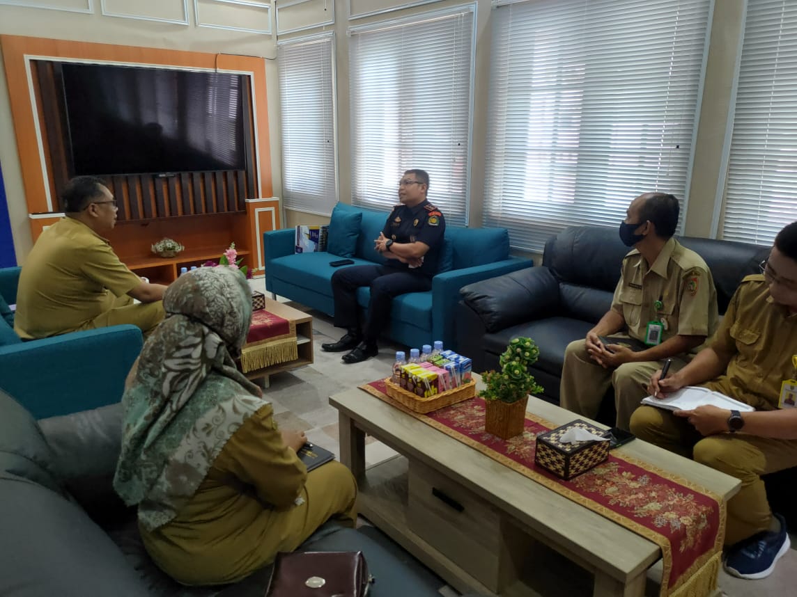 Dislutkan Prov. Kalteng Terima Kunjungan Stasiun Pengawasan Sumber Daya Kelautan dan Perikanan Pontianak