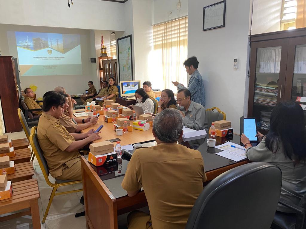 Dinas ESDM Terima Visitasi Monitoring dan Evaluasi Keterbukaan Informasi Badan Publik