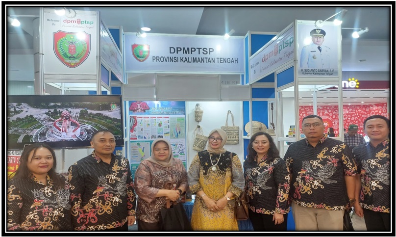 DPMPTSP Prov. Kalteng Ikuti Indonesian Tourism Trade Investment Expo 2024