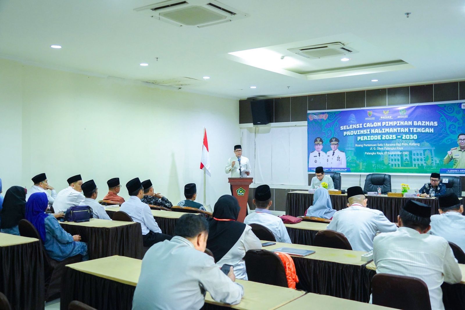 Sahli Darliansyah Buka Seleksi Terbuka Pimpinan Baznas Kalteng 2025–2030, Tekankan Integritas dan Profesionalisme