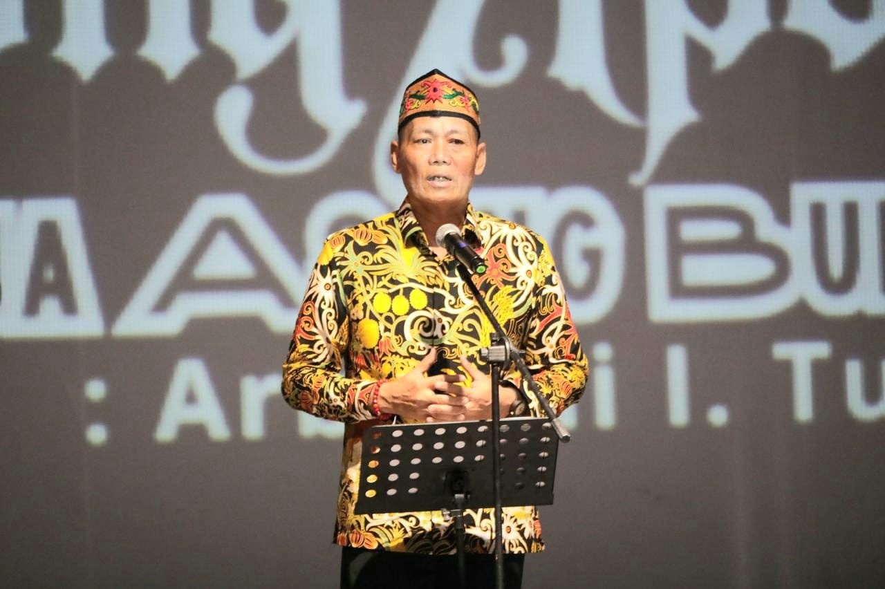 Mewakili Gubernur Kalteng, Yuas Elko Sampaikan Apresiasi pada Pementasan Dayak Opera Nyai Nyalong Apoi 2