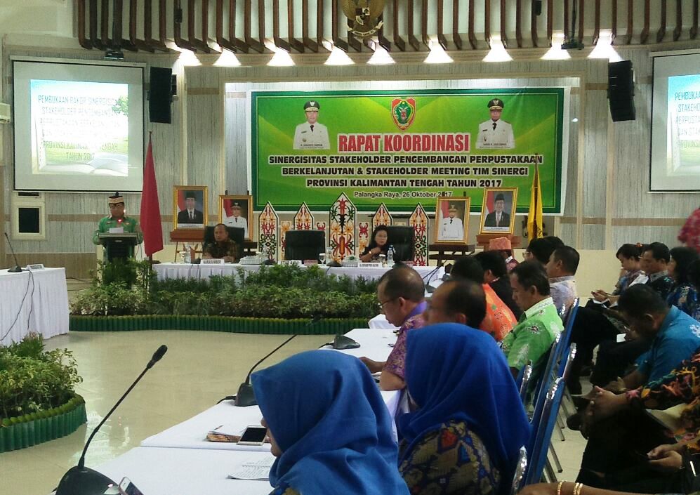 Koordinasi Sinergitas Stakeholder Pengembangan Perpustakaan Berkelanjutan