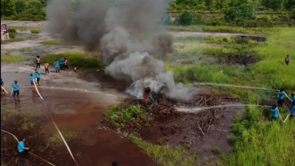Kegiatan Pelatihan Pemadam Kebakaran Hutan, Lahan dan Perkebunan Tahun 2020