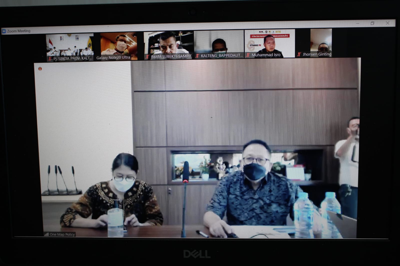 Pj. Sekda Kalteng Hadiri Rapat Koordinasi Penyelesaian Permasalahan Tumpang Tindih Pemanfaatan Ruang di Kabupaten Kotawaringin Timur