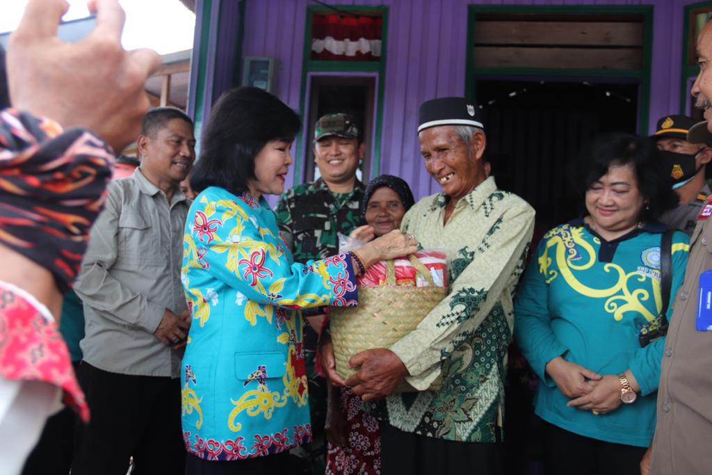 Kunjungan Kerja Bupati Pulang Pisau di Dua Kecamatan Wilayah Kabupaten Pulang Pisau