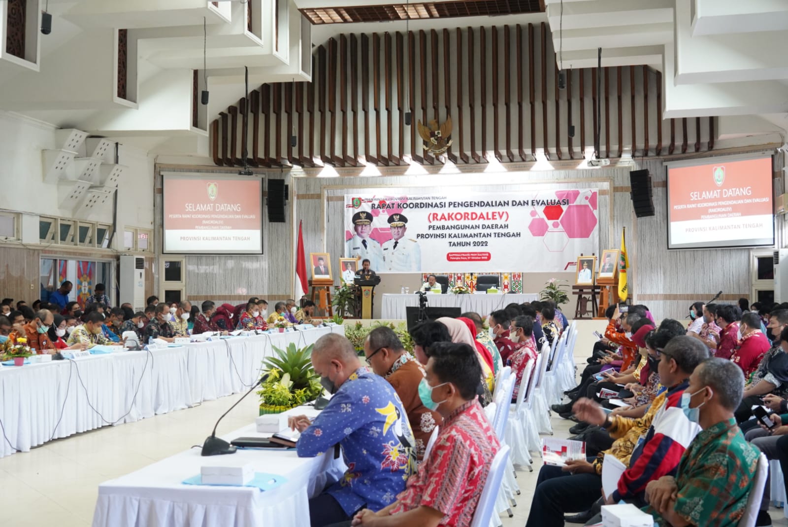 Sekda Nuryakin Ingatkan Kembali Arahan Gubernur Kalteng terkait Pengendalian Inflasi, Kepada Seluruh Kepala Perangkat Daerah Provinsi dan Kabupaten/Kota pada Rakordalev Pembangunan Daerah Tahun 2022