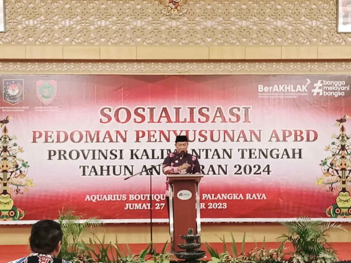 Sekretaris DPRD H. Pajarudinnoor Hadiri Sosialisasi Pedoman Penyusunan APBD 2024