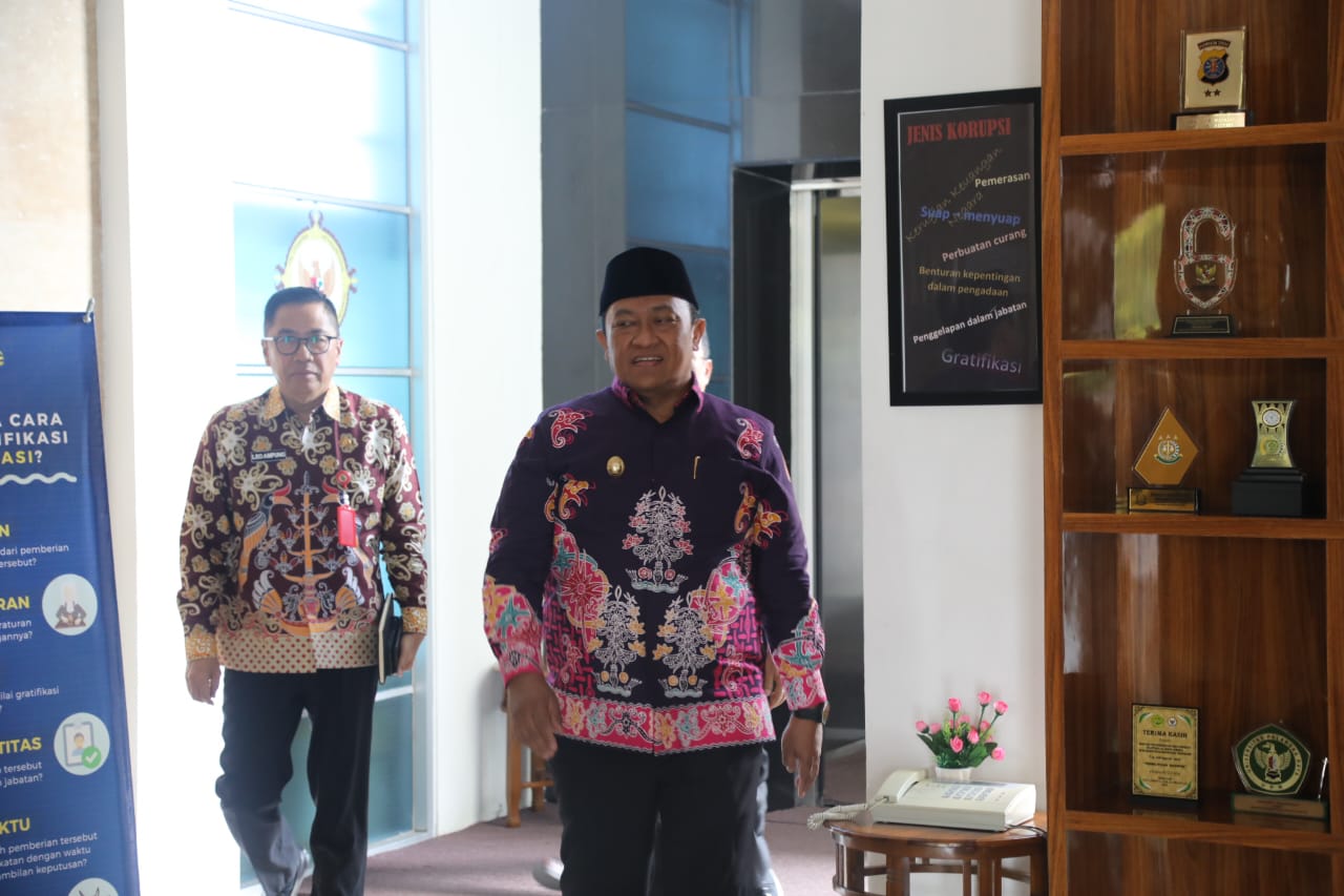 Jalin Silaturahmi, Wagub Edy Pratowo Kunjungi Kantor BPK RI Perwakilan Kalteng