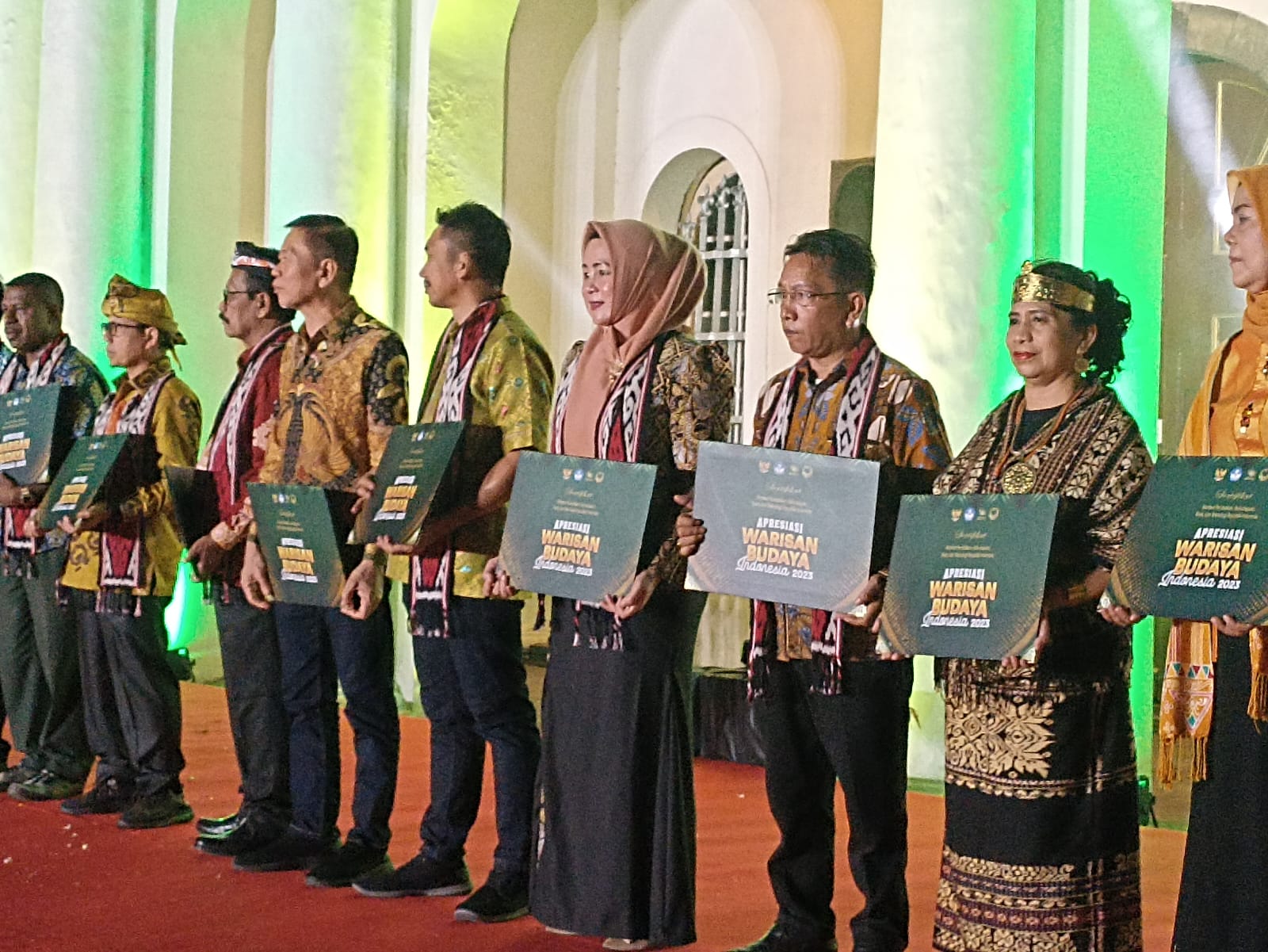 Disbudpar Kalteng Terima Sertifikat Warisan Budaya Takbenda Indonesia