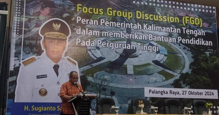 Plh Asisten Pemkesra Maskur Buka FGD Program Bantuan Pendidikan Kuliah Gratis
